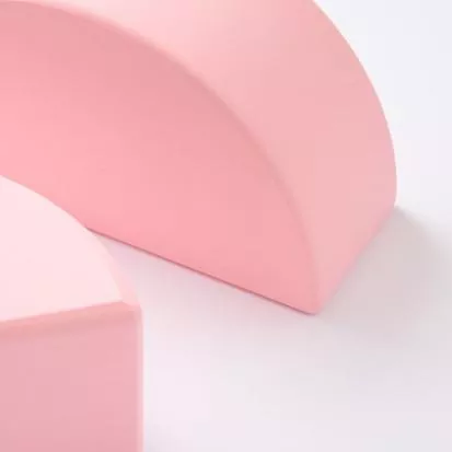 Half-Moon Shape Yoga Block